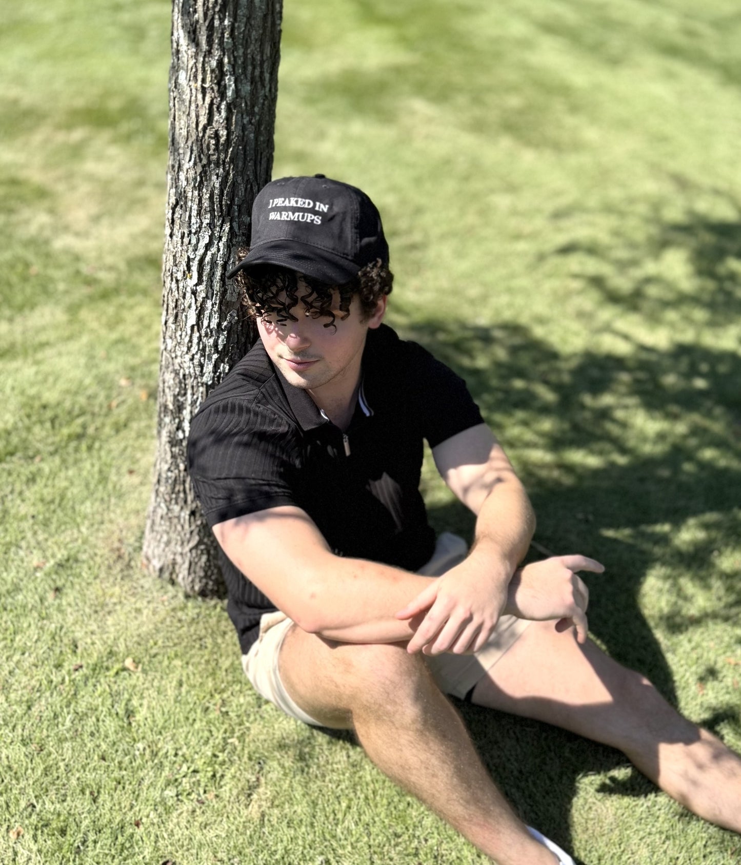 I Peaked in Warmups Cap