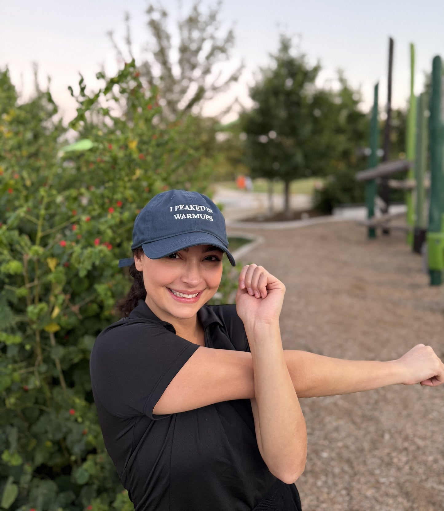 I Peaked in Warmups Cap